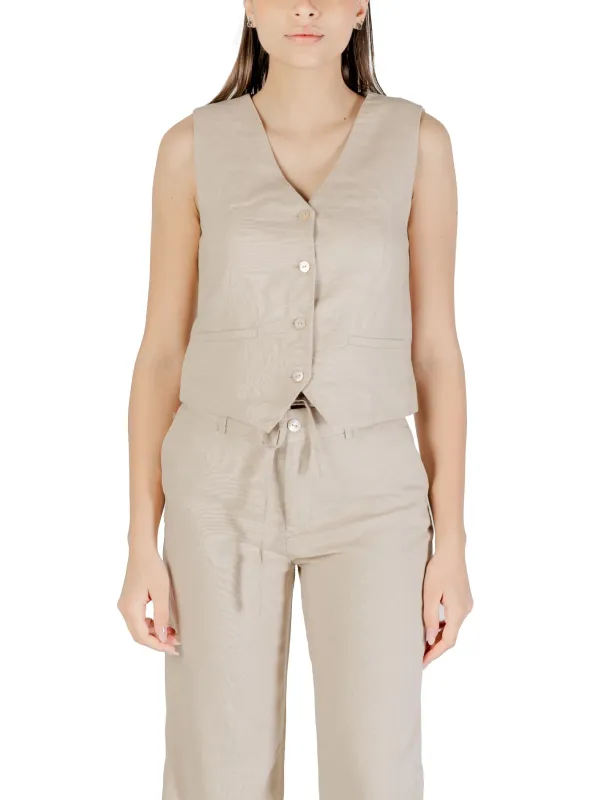 Only Weste Beige | online kaufen