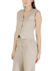 Only Weste Beige | online kaufen