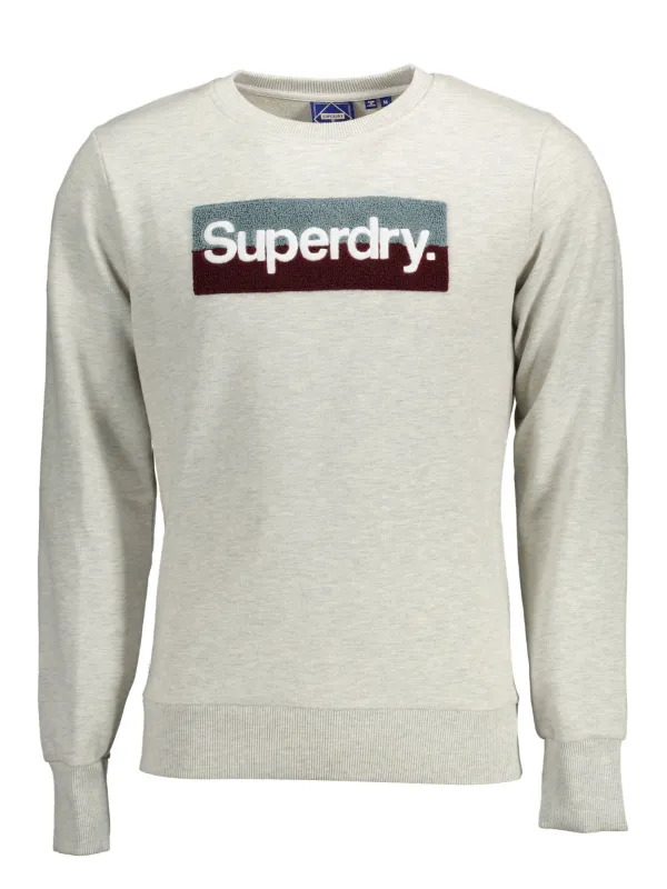 Superdry Herren Langarm-Sweatshirt Grau | online kaufen
