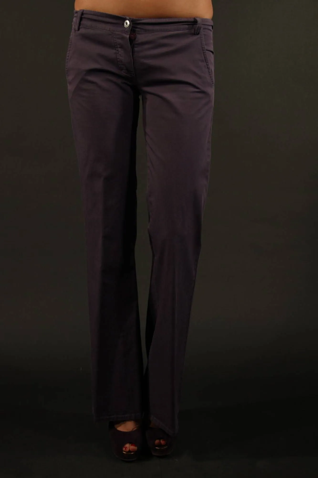 Damen 2-TASCHEN-HOSE Violett 7480_VIOLA_VIOLA