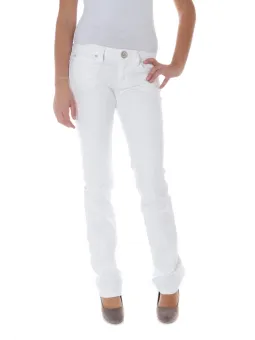 PHARD Damen 5-Pocket-Hose Weiß mieten - Flex-Fashion