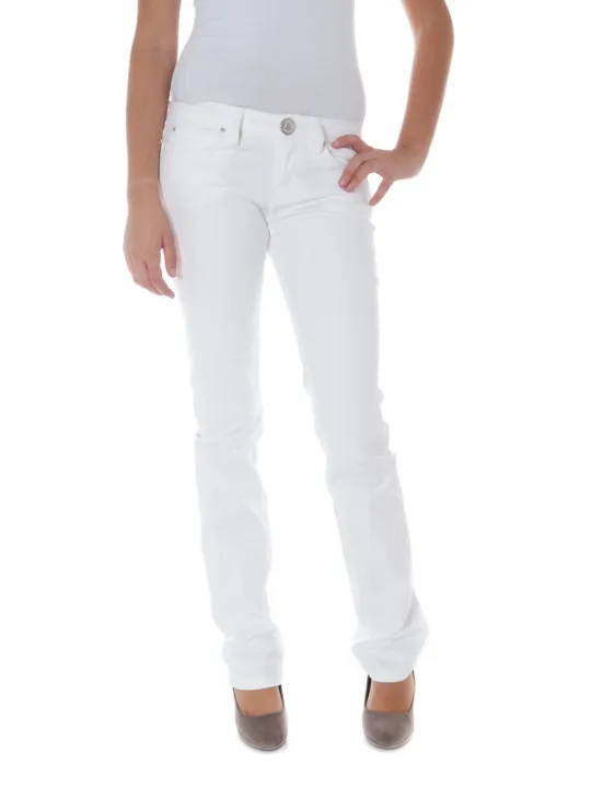 PHARD Damen 5-POCKET-HOSE Weiß | online kaufen