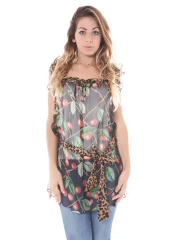 JOHN GALLIANO Damen HEMD Schwarz | online kaufen