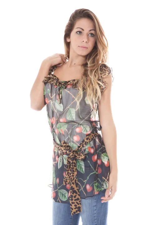 JOHN GALLIANO Damen HEMD Schwarz | online kaufen