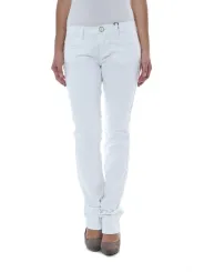 PHARD Damen 5-POCKET-HOSE Weiß | online kaufen