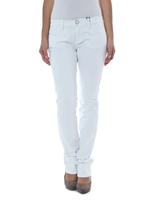 PHARD Damen 5-POCKET-HOSE Weiß | online kaufen