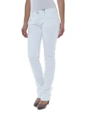 PHARD Damen 5-POCKET-HOSE Weiß | online kaufen