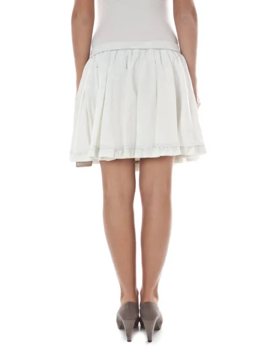 JOHN GALLIANO Damen ROCK Weiß | online kaufen