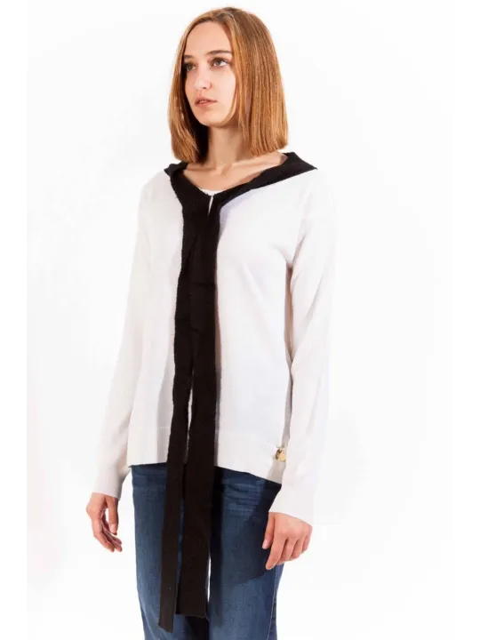 Love Moschino Damen PULLOVER Weiß | online kaufen