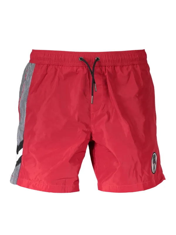 Karl Lagerfeld Beachwear Herren Medium Sea Boxer Rot