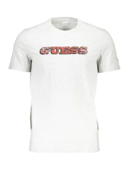 GUESS JEANS Herren T-Shirt Grau 2XL mieten bei Flex-Fashion