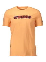 GUESS JEANS Herren Kurzarm-T-Shirt Orange | online kaufen