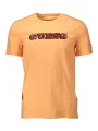 GUESS JEANS Herren Kurzarm-T-Shirt Orange | online kaufen