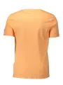 GUESS JEANS Herren Kurzarm-T-Shirt Orange | online kaufen