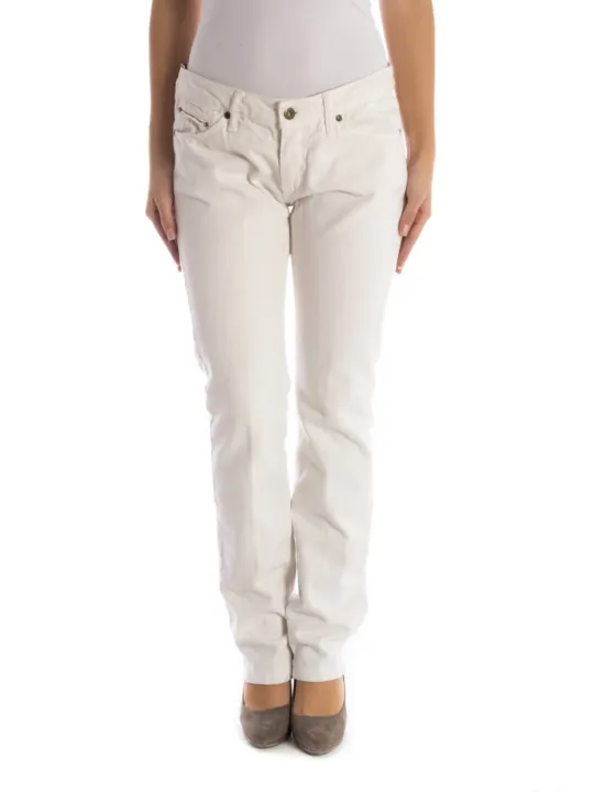 UP STAR Damen 5-POCKET-HOSE Weiß | online kaufen