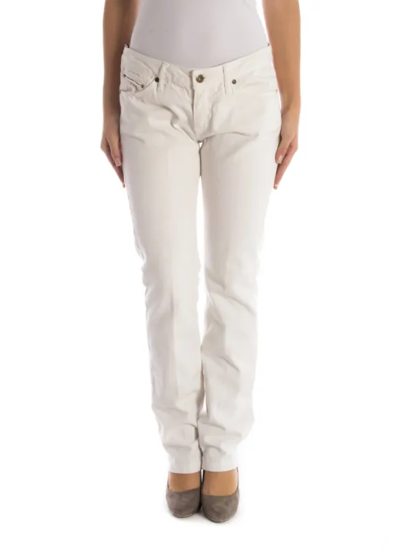 UP STAR Damen 5-POCKET-HOSE Weiß | online kaufen