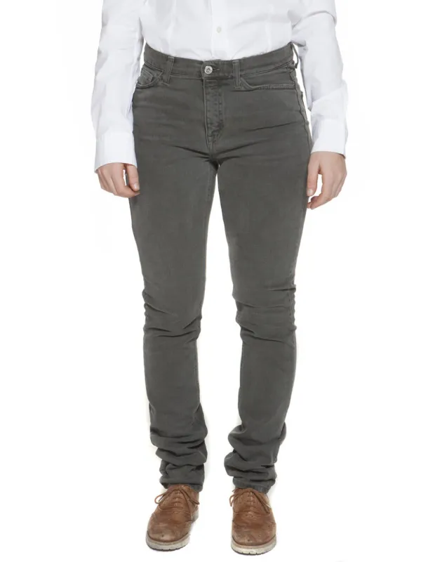 GANT Damen 5-POCKET-HOSE Grün | online kaufen