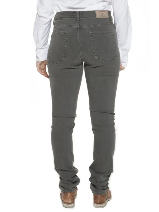 GANT Damen 5-POCKET-HOSE Grün | online kaufen