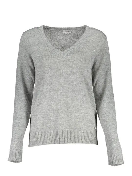 U.S. POLO Damen Pullover Silber | online kaufen