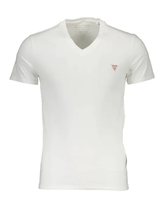 GUESS JEANS Herren Kurzarm-T-Shirt Weiß | online kaufen