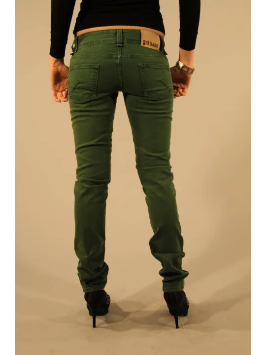 JOHN GALLIANO Damen JEANS Grün | online kaufen