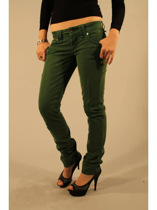 JOHN GALLIANO Damen JEANS Grün | online kaufen