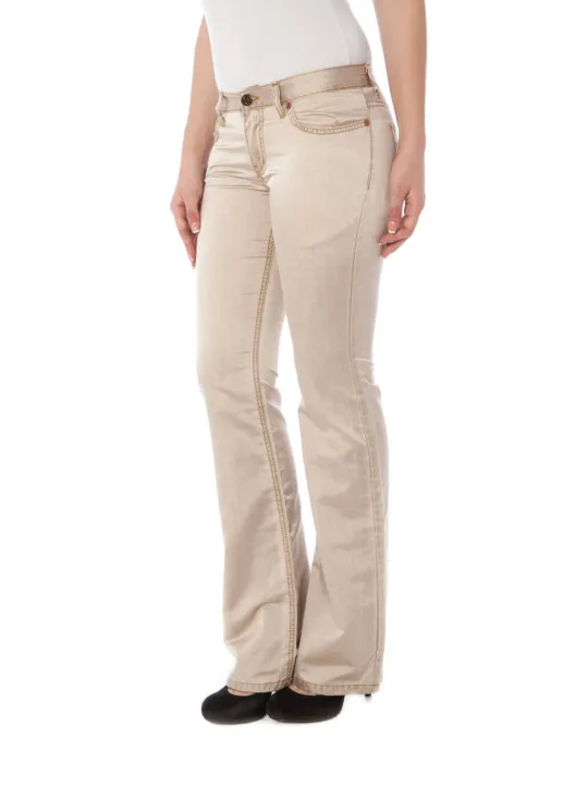 PHARD Damen 5-POCKET-HOSE Beige | online kaufen