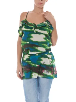 JOHN GALLIANO Damen T-Shirt Grün mieten bei Flex-Fashion
