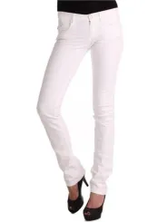 PHARD Damen 5-POCKET-HOSE Weiß | online kaufen