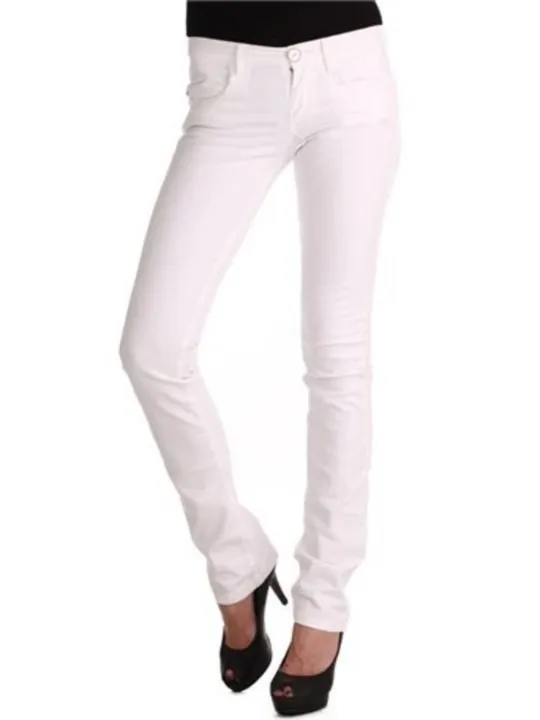 PHARD Damen 5-POCKET-HOSE Weiß | online kaufen