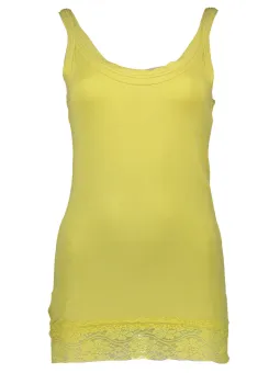 Gelbes SILVIAN HEACH Damen T-Shirt mieten – Flex-Fashion