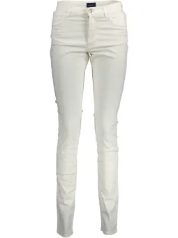 Miete elegante GANT Damenhose Weiß – Flex-Fashion Verleih