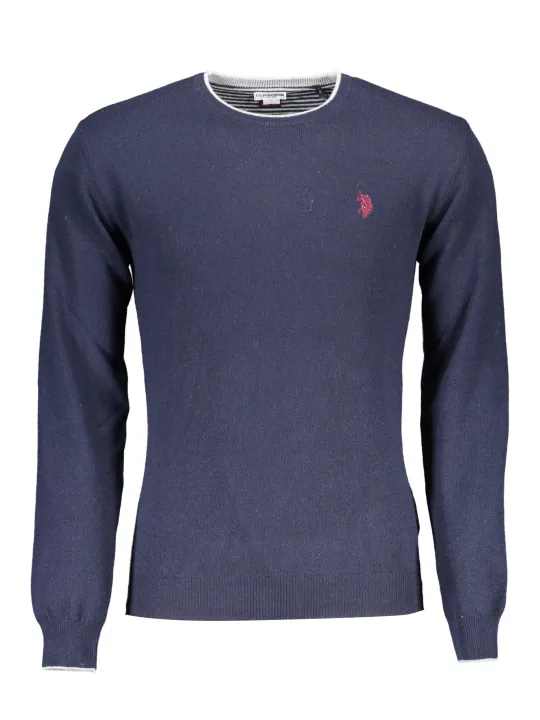 U.S. POLO Herren Slim-Pullover Blau | online kaufen