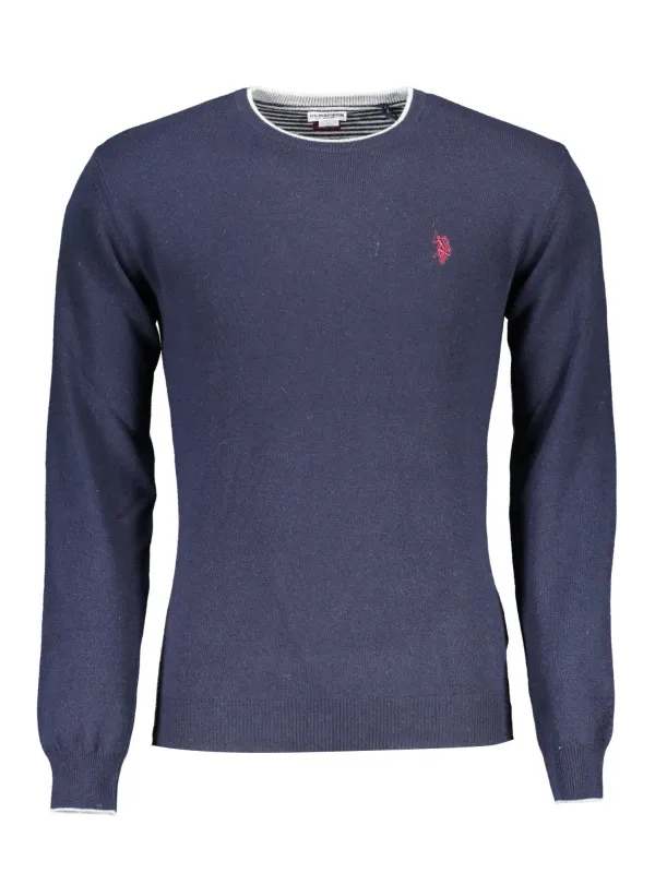 U.S. POLO Herren Slim-Pullover Blau | online kaufen