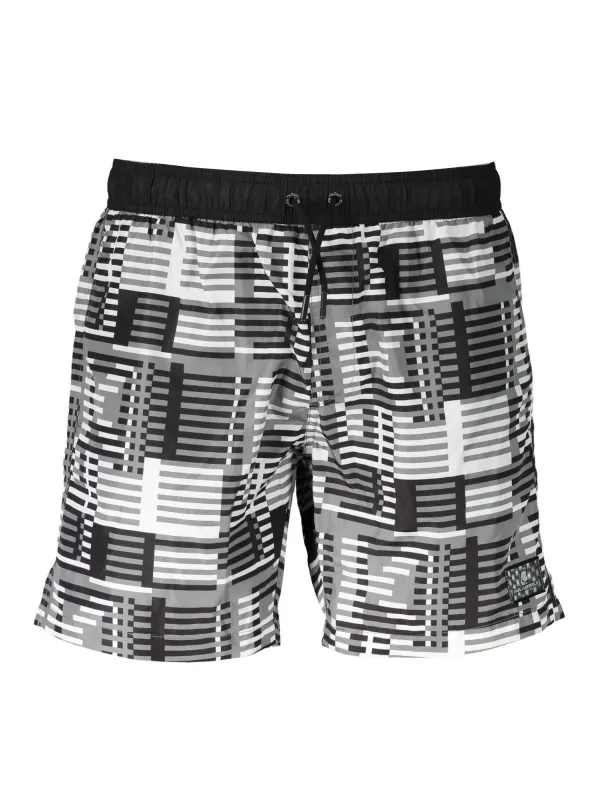 Karl Lagerfeld Beachwear Herren Medium Sea Boxer Schwarz