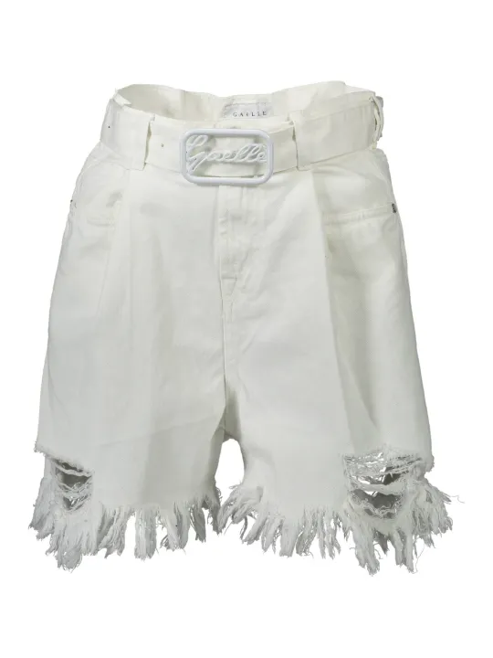 Gaelle Paris Damen Shorts Weiß | online kaufen