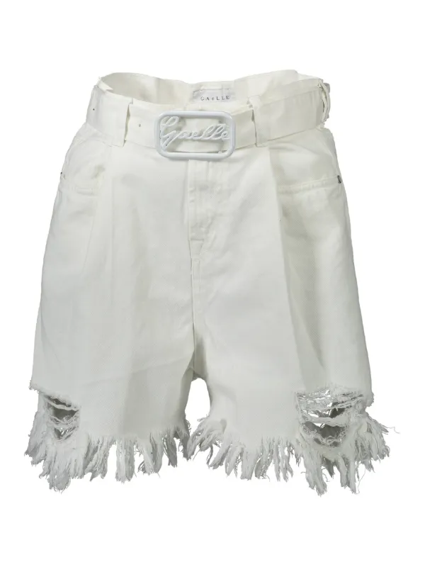 Gaelle Paris Damen Shorts Weiß | online kaufen