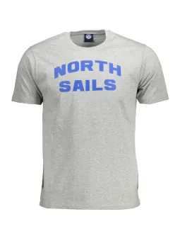 North Sails Herren Kurzarm-T-Shirt Grau | online kaufen