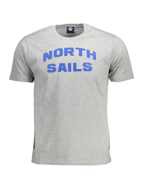 North Sails Herren Kurzarm-T-Shirt Grau | online kaufen