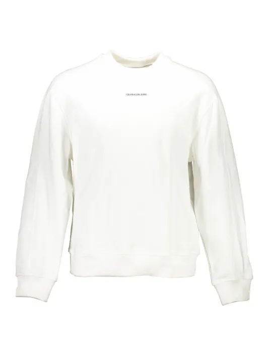 Calvin Klein Herren Langarm-Sweatshirt Weiß | online kaufen