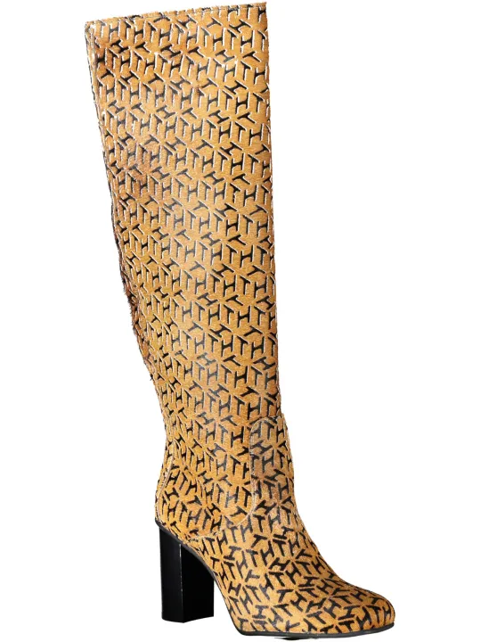 Tommy Hilfiger Damen Stiefel Beige | online kaufen