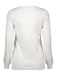 Love Moschino Damen LANGARM-PULLOVER Weiß | online kaufen