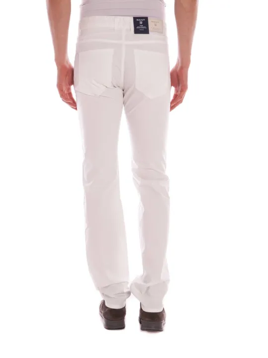 GANT Herren 5-POCKET-HOSE Weiß | online kaufen