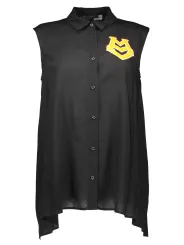 Love Moschino Damen HEMD Schwarz | online kaufen
