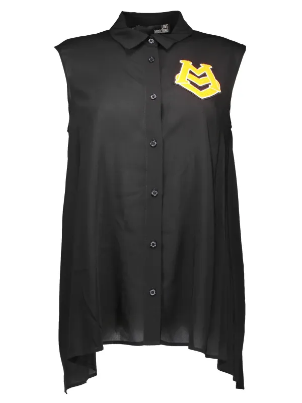 Love Moschino Damen HEMD Schwarz | online kaufen