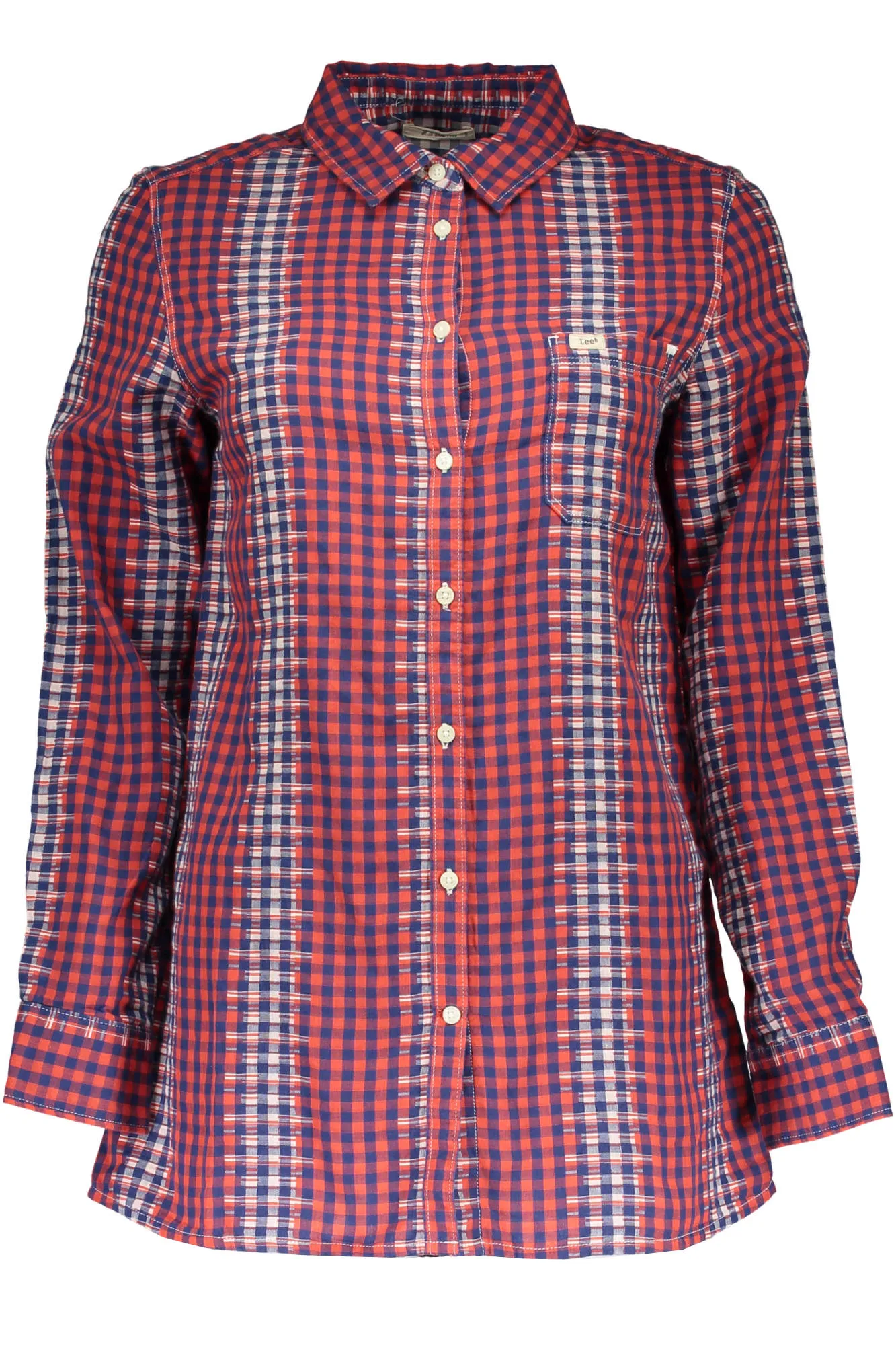 Herren LANGARM-T-SHIRT Rot L46LASAF_ROSSO_RED