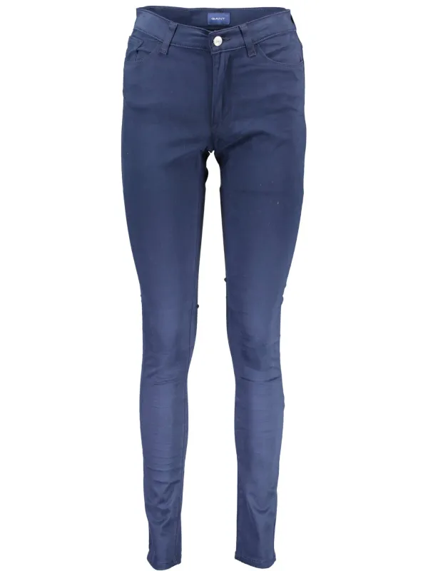 GANT Damen 5-POCKET-HOSE Blau | online kaufen
