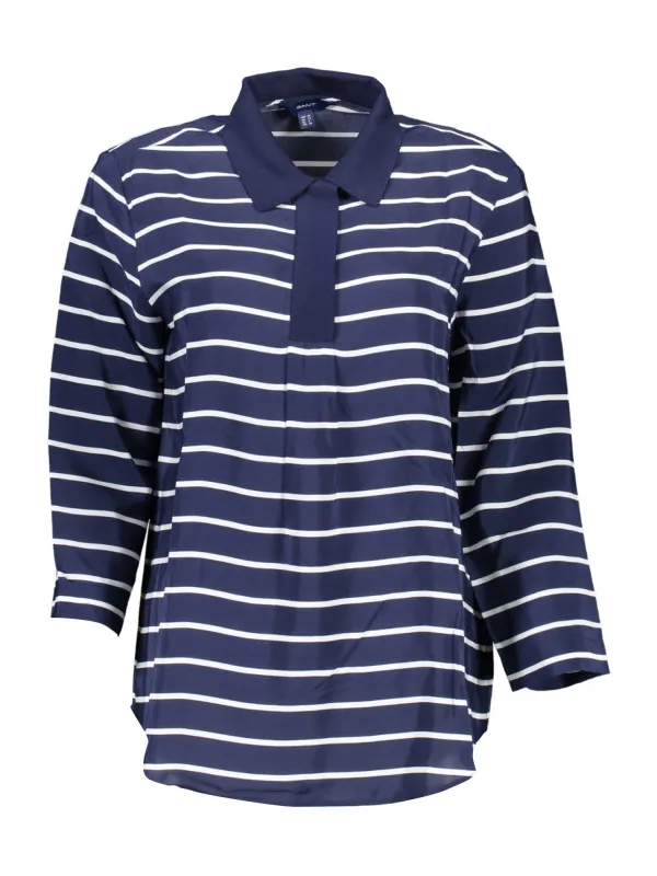 GANT Damen 4-ARM-POLOSHIRT Blau | online kaufen