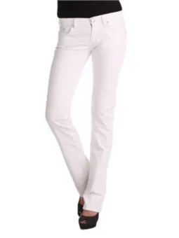 PHARD Damen 5-Pocket-Hose Weiß mieten bei Flex-Fashion