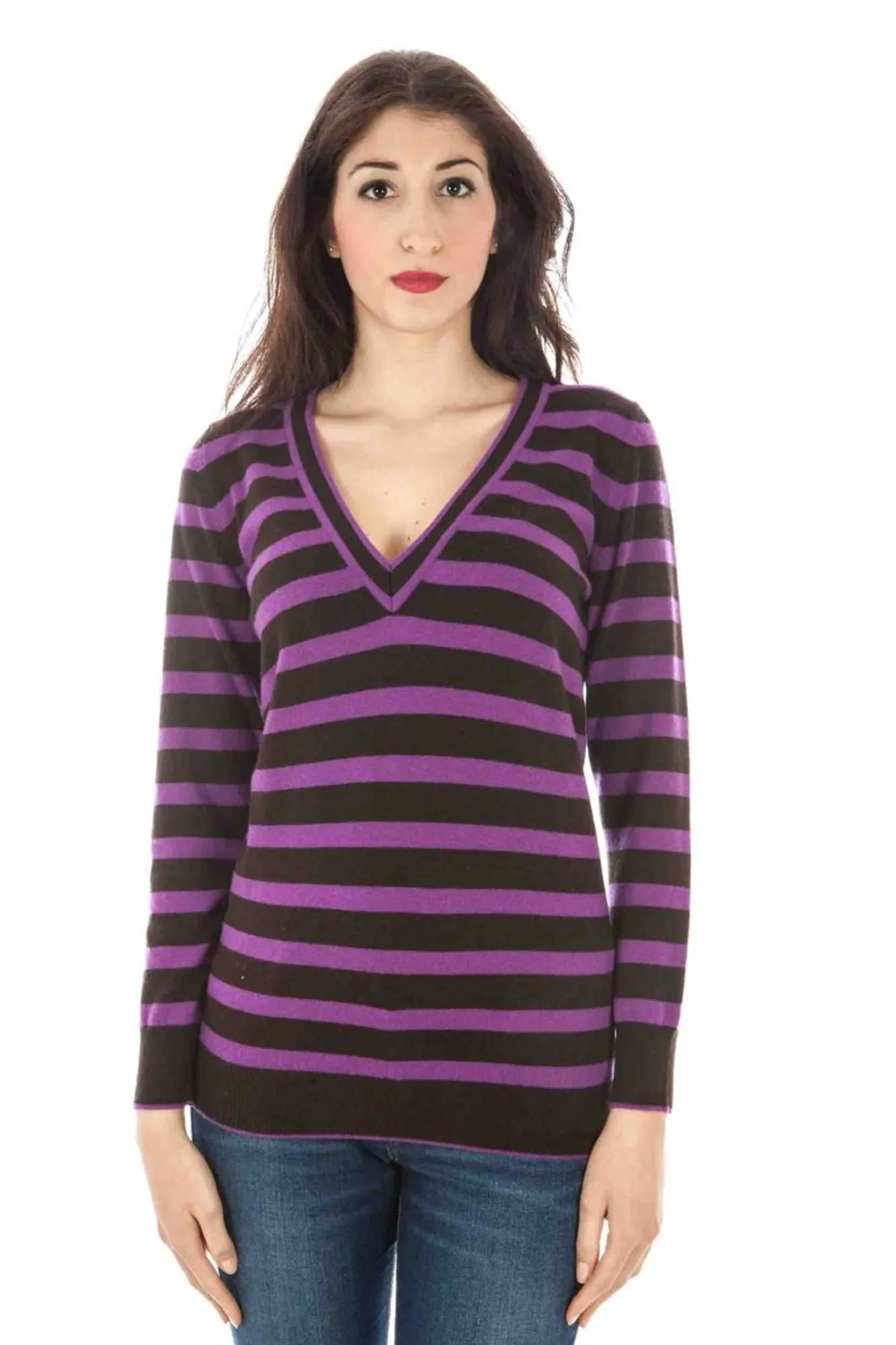 Damen PULLOVER Violett 31332091_VIOLA_0032